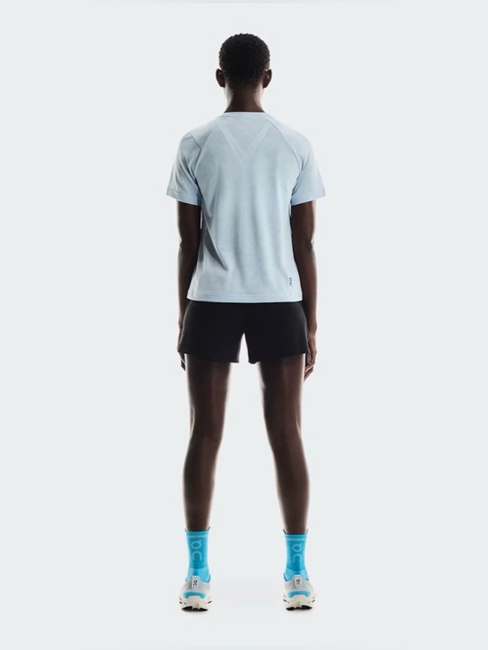 NWT [On] Running Trail-T Short-Sleeve T-Shirt in Arctic Powder Blue Women's M - Picture 5 of 13